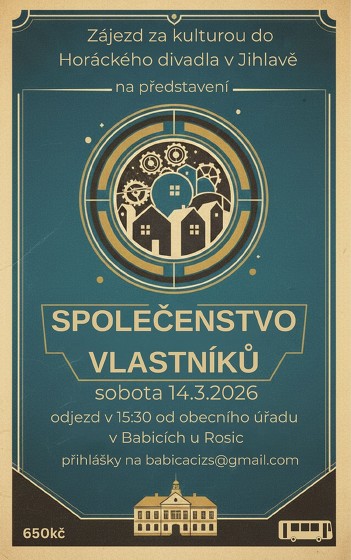 Plakát události Zájezd do Horáckého divadla v Jihlavě