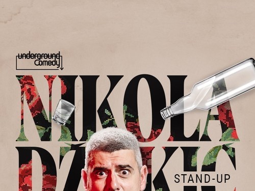 Plakát události Nikola Džokič - Balkan Express - Stand-up - Plzeň
