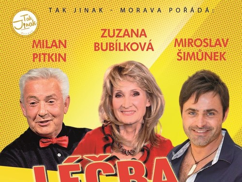 Plakát události Léčba smíchem - Talk show / Bubílková, Pitkin, Šimůnek