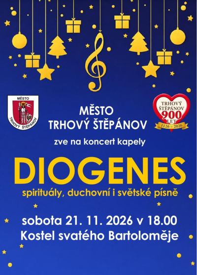 Plakát události Koncert kapely Diogenes