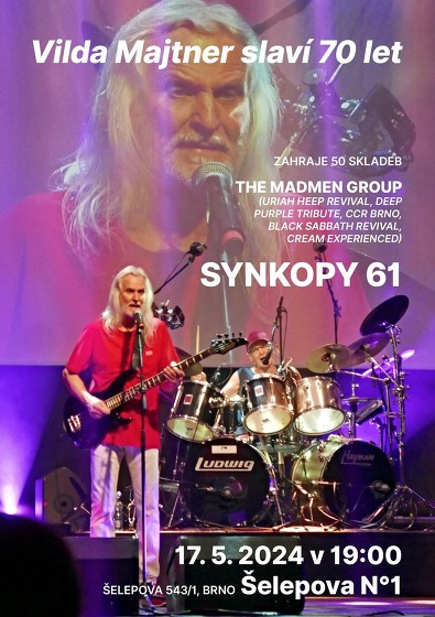 Plakát události Vilda Majtner slaví 70 let