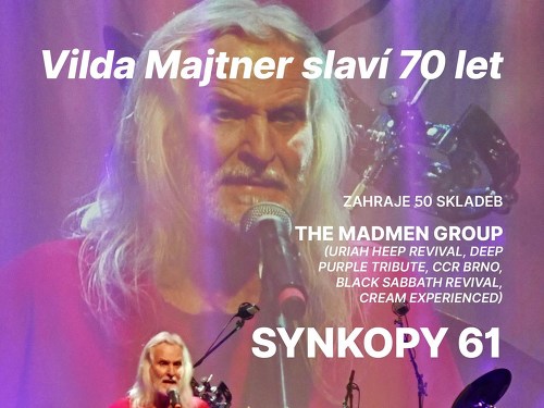 Plakát události Vilda Majtner slaví 70 let