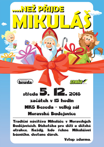 Plakát události Než příjde Mikuláš