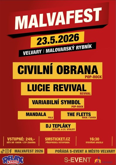 Plakát události Malvafest 2026