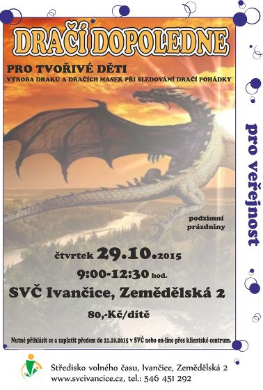 Plakát události Dračí dopoledne