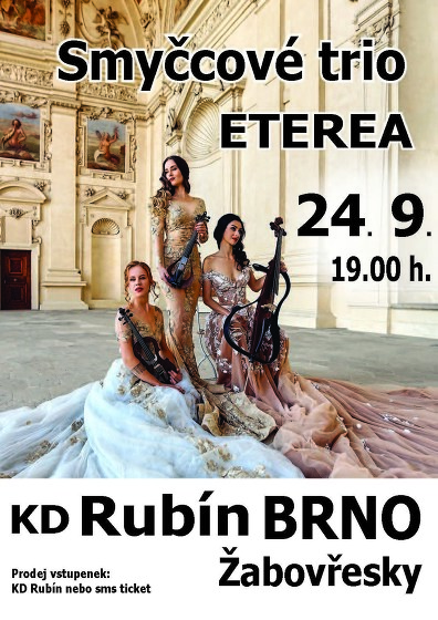 Plakát události Smyčcové trio Eterea