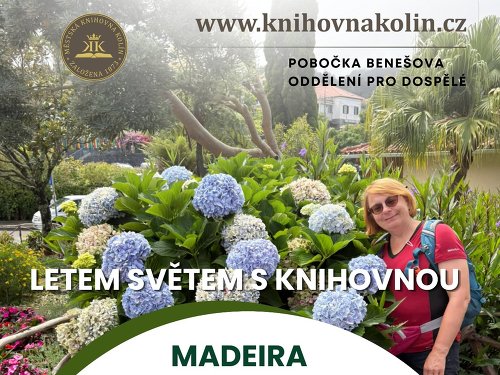 Plakát události Letem světem s knihovnou: Madeira - ostrov věčného jara