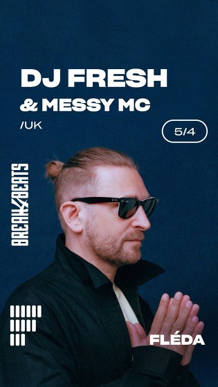 Plakát události Dj Fresh: BREAK4BEATS