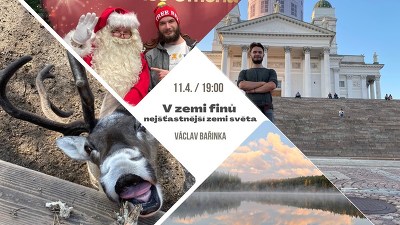 Plakát události V zemi finů - nejšťastnější zemi světa