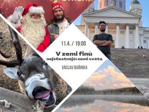 Plakát události V zemi finů - nejšťastnější zemi světa