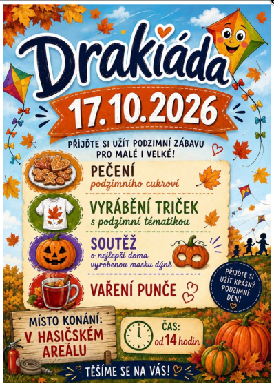 Plakát události Drakiáda pro malé i velké