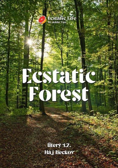 Plakát události Ecstatic Forest | Jobbi Tao