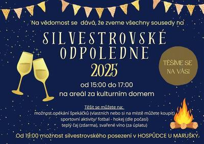 Plakát události Silvestrovské odpoledne, Kořenec