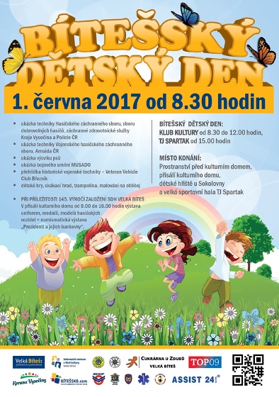 Plakát události Bítešský Dětský den