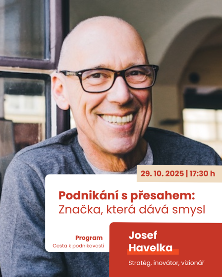 Plakát události RESTART: Podnikání s přesahem: Značka, která dává smysl