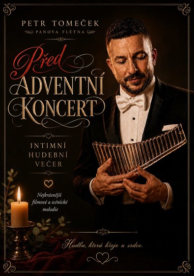 Plakát události Petr Tomeček / Před ADVENTNÍ KONCERT 2026
