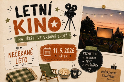 Plakát události Nečekané léto v letním kině
