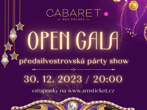 Plakát události OPEN GALA - The Best of Crazy Cabaret