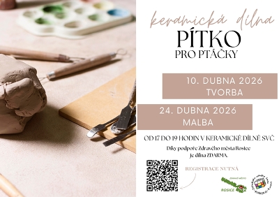 Plakát události Keramická dílna -