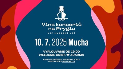 Plakát události Mucha  - Vlna koncertů na Pryglu