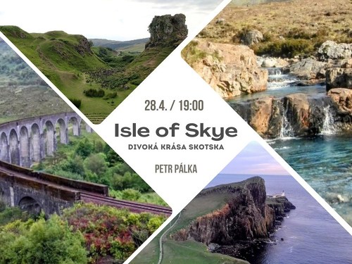 Plakát události Isle of Skye – divoká krása Skotska