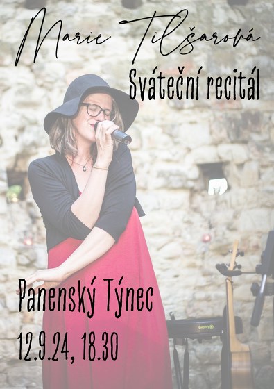 Plakát události Marie Tilšarová - Sváteční recitál