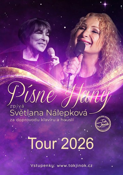 Plakát události Písně Hany / zpívá Světlana Nálepková
