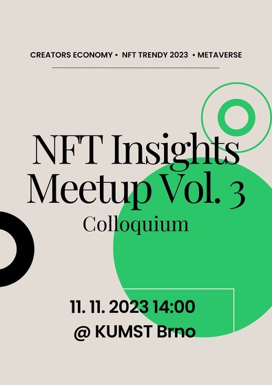 Plakát události NFT Insights Meetup Vol. 3 - Colloquium