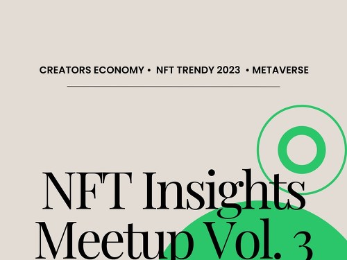 Plakát události NFT Insights Meetup Vol. 3 - Colloquium