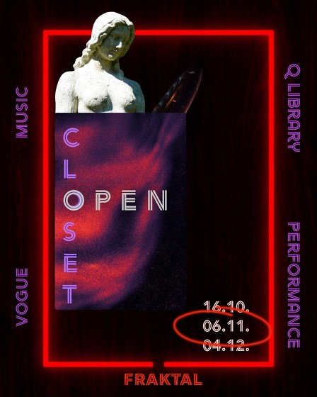 Plakát události Open Closet: SLAYGROUND + Magdalena Trajerová