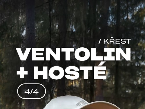 Plakát události Ventolin & hosté (křest alba)