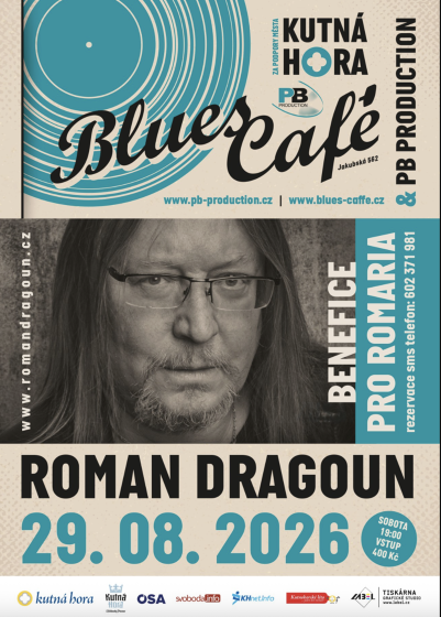 Plakát události Benefiční koncert Romana Dragouna