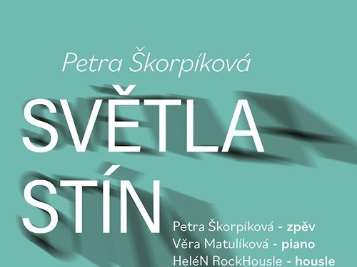 Plakát události Petra Škorpíková - Světla a stín koncert na zahrádce