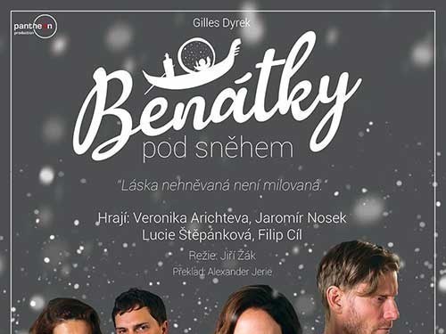 Plakát události Benátky pod sněhem ve Veselí nad Moravou