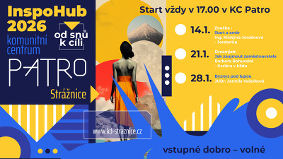 Plakát události InspoHub 2026 - Od snů k cíli