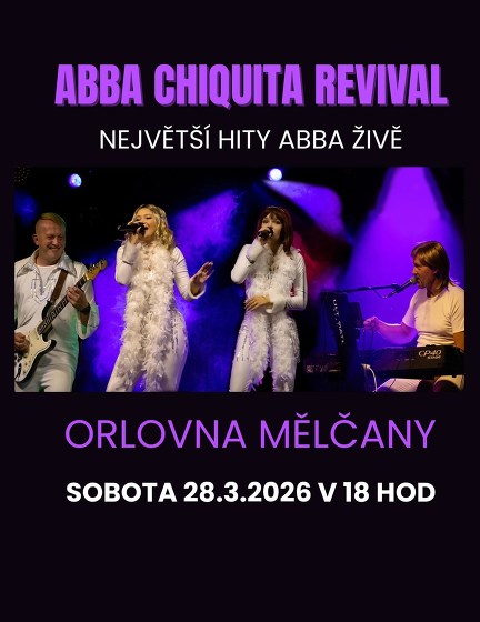 Plakát události ABBA REVIVAL