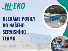 IN - EKO TEAM s.r.o. nabízí práci na pozici Servisní technik (m/ž) v obci Tišnov