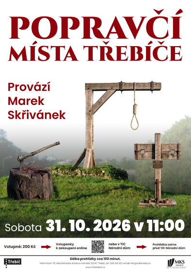 Plakát události Popravčí místa Třebíče