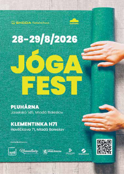 Plakát události Jóga fest v Mladé Boleslavi