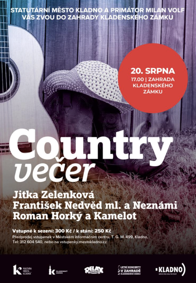 Plakát události Country večer