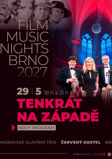 Plakát události Tenkrát na Západě, filmová hudba s iluminacemi
