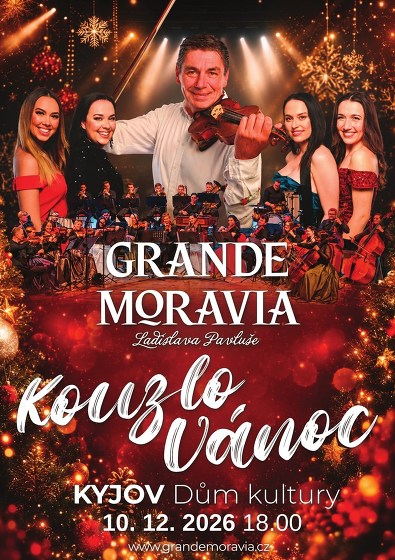 Plakát události Grande Moravia Ladislava Pavluše - KOUZLO VÁNOC