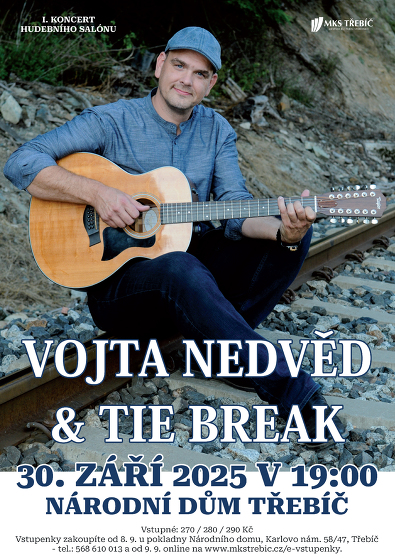 Plakát události Vojta Nedvěd & Tie Break