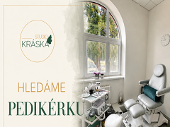 Studio kráska nabízí práci na pozici Pedikérka v obci Benešov