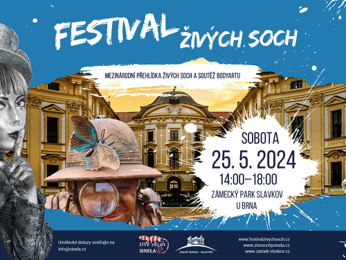 Plakát události Festival živých soch