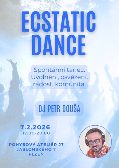 Plakát události ECSTATIC DANCE - DJ Petr Douša