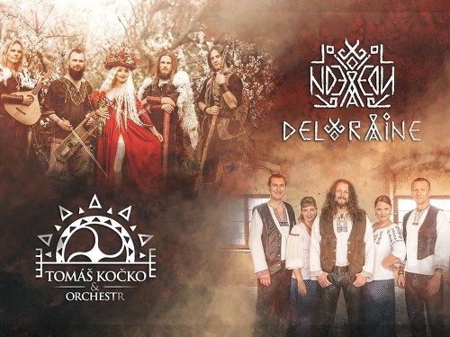 Plakát události Deloraine a Tomáš Kočko & Orchestr na Špilberku