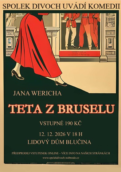 Plakát události Teta z Bruselu