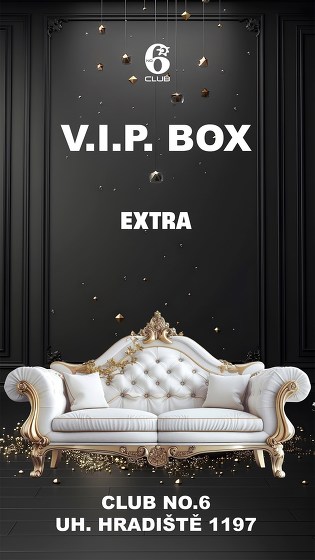 Plakát události V.I.P. BOX EXTRA