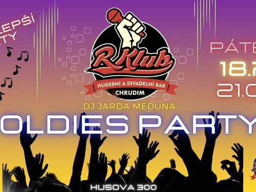 Plakát události Oldies party - Chrudim